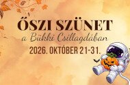 Őszi szünet a Bükki Csillagdában