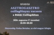 Ráadás AsztroGasztro csillagfényes vacsora a Bükki Csillagdában