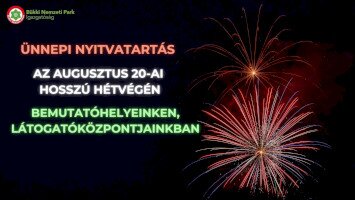 Ünnepi nyitvatartásunk  az augusztus 20-ai hosszú hétvégén
